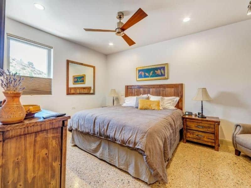Room in one of the units at La Fave Luxury Rentals in Springdale, UT