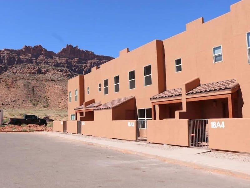 Exterior of Adventure Time! - one of the best Airbnbs in Moab