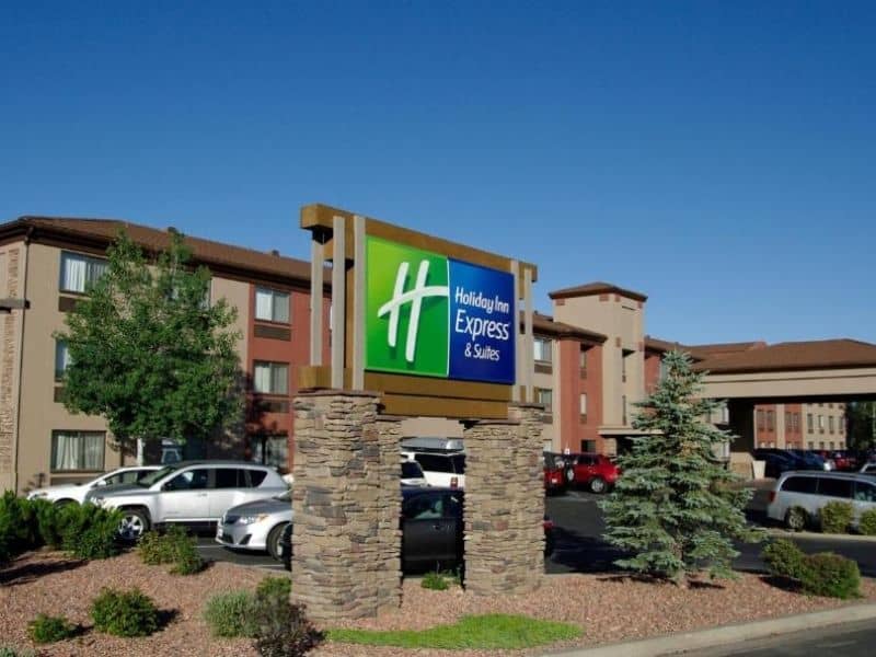 Exterior of Holiday Inn Express in Tusayan near the South Rim entrance to Grand Canyon National Park