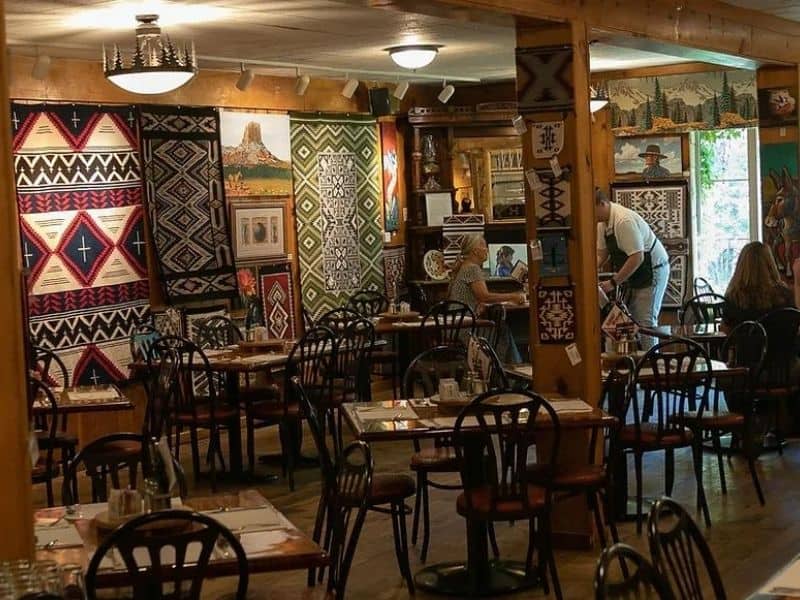 Restaurant at Jacob Lake Inn near Grand Canyon North Rim