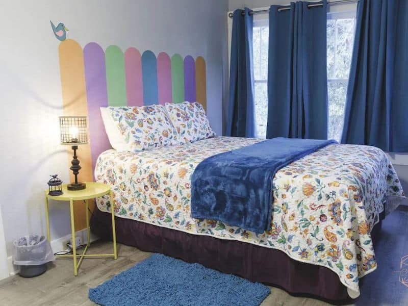 Bedroom at Turner Falls vacation rental