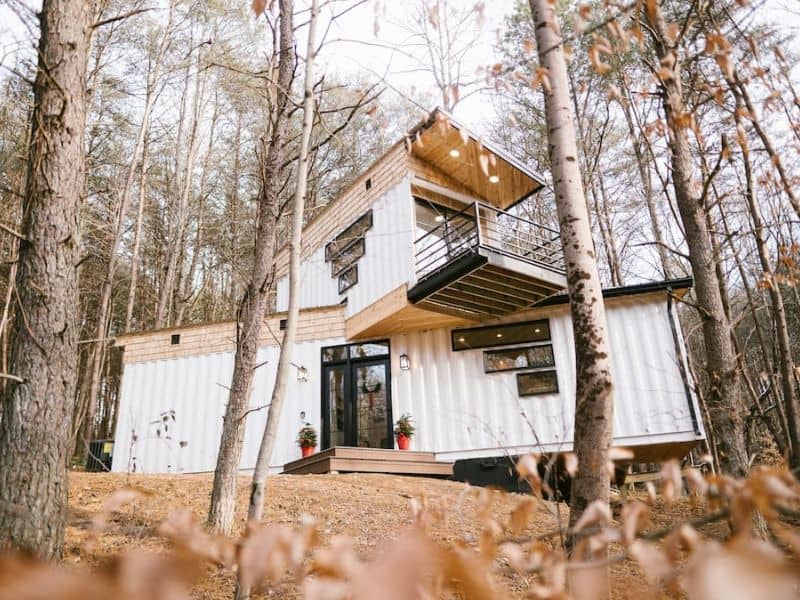 BoHo Box Hop Hocking Hills Cabin