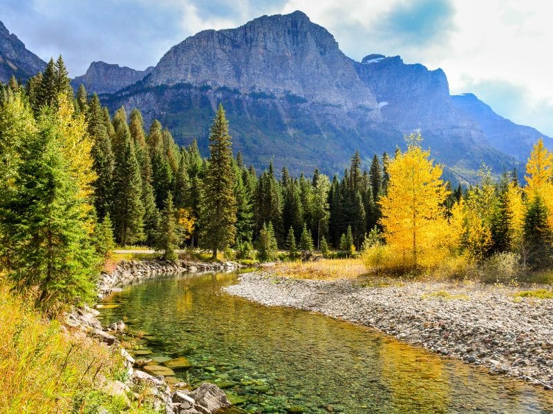 Glacier National Park, MT - an essential stop on a Settle to Yellowstone Road Trip