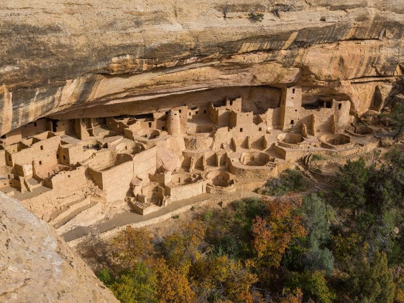 Cliff dwellings in Mesa Verde National Park, Colorado